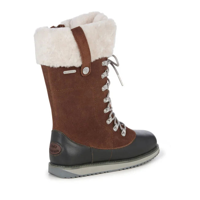 Orica Hi / Sheepskin Lined Boot / Oak