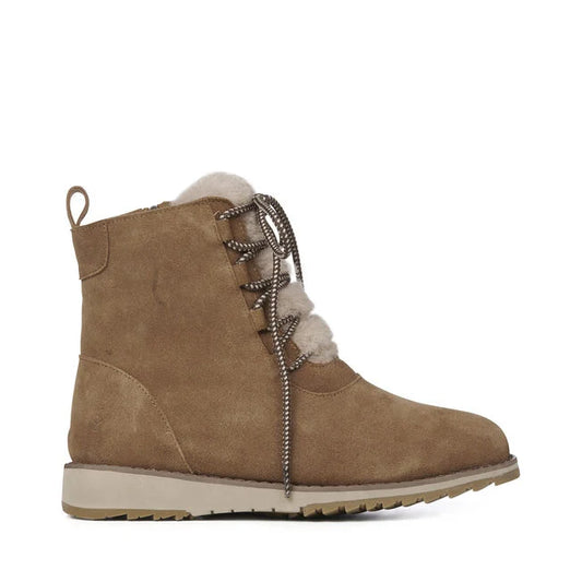 Bernice / Sheepskin Lined Boot/Chestnut