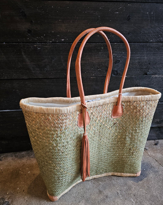 Penjy XL / Tan / Raffia